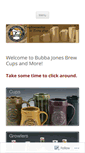 Mobile Screenshot of bubbajonesbrewcups.com